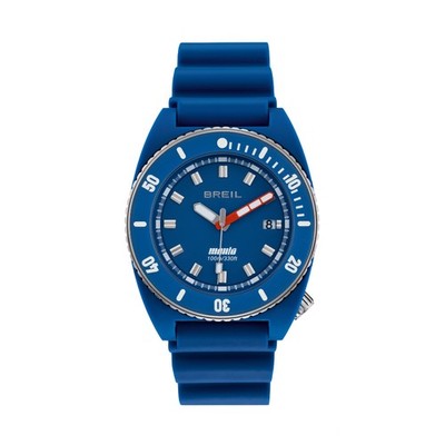 Herrenuhr BREIL MANTA E.C.O. BLEND TW2195 Silikon Blau Sub 100mt
