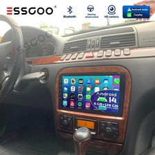 Android 14 F&uuml;r Mercedes-Benz S/CL Klasse W220 W215 Autoradio 6+128G Carplay GPS