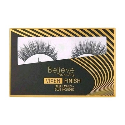 Believe Beauty False Lashes Vixen Eyelashs With Lash Glue