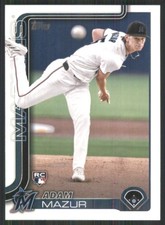 2025 Topps #309 Adam Mazur Miami Marlins 48384
