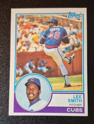 1983 Topps Baseball Lee Smith #699 Chicago Cubs HOF 83
