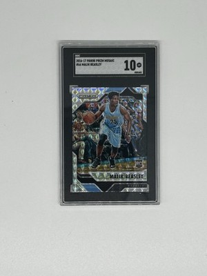 2016-17 Panini Prizm Mosaic Malik Beasley #66 SGC 10 GEM MT Rookie RC