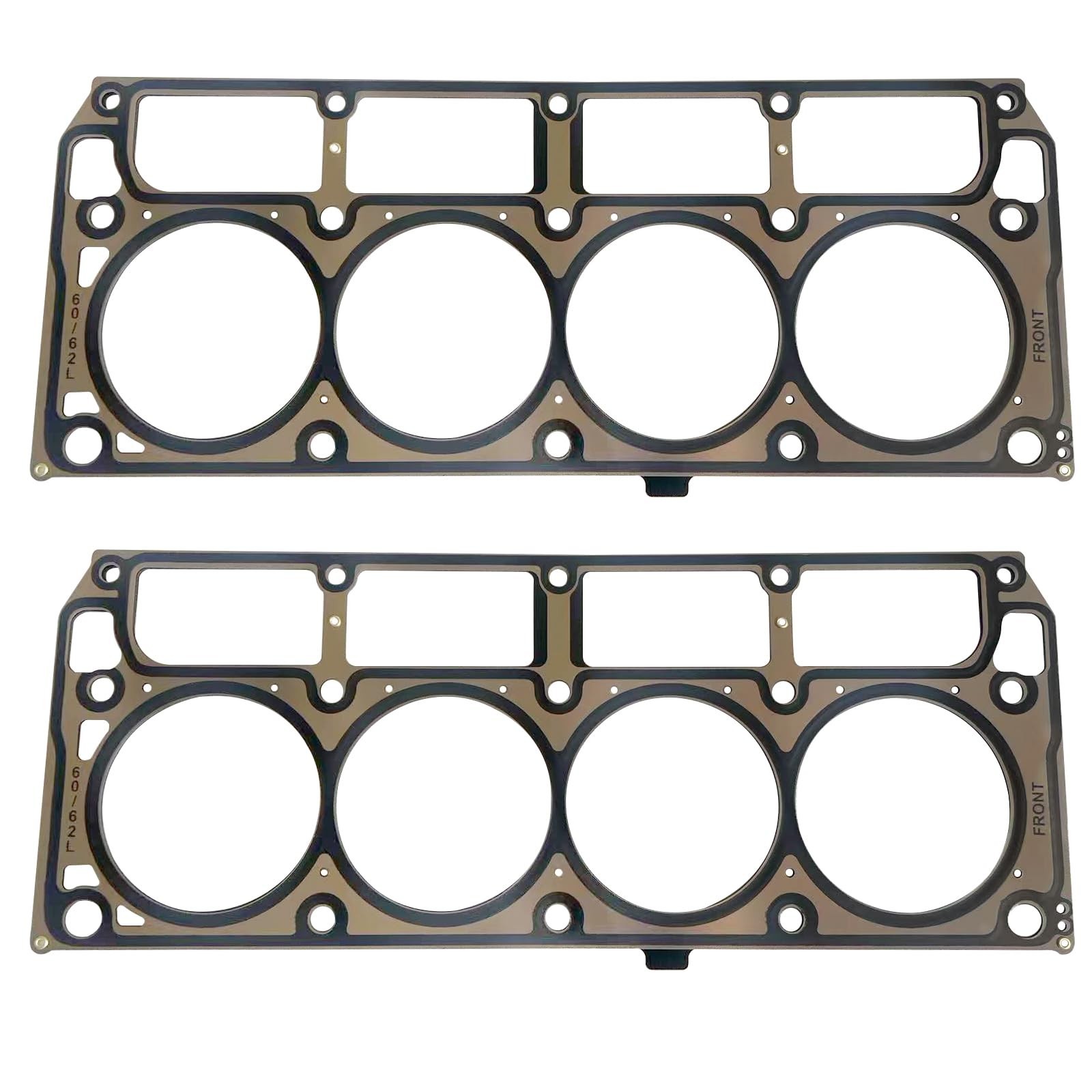 Racing BTR LS3 Multi-Layer MLS Head Gaskets (Pair) -Fits 6.0 6.2 L99 Chrome