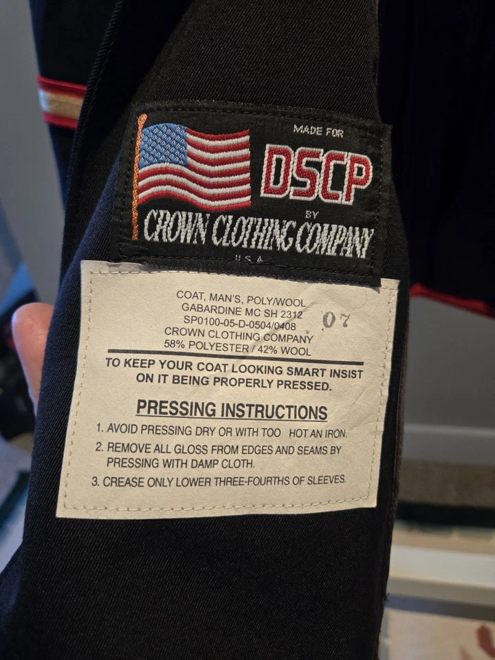 USMC Marine Corps Dress Uniform Jacket/Pants/Shirts Set Lot Collectors 39R/40R - Image 4 of 4