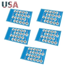 100x 1.3cm Diameter High Hardness Stainless Snap Buttons For Sewing Clothing D