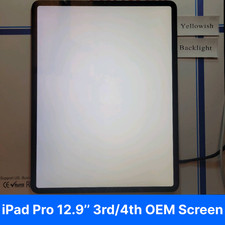 Original OEM For iPad Pro 12.9'' 3rd / 4th LCD Screen Digitizer Grade B Tested
