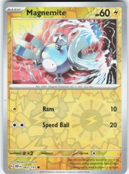 Magnemite 063/197 Obsidian Flames Reverse Holo