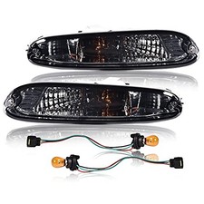 Smoked Turn Signal Lights, Compatible with Mazda MX-5 Miata 1990-1997 W/Bulbs