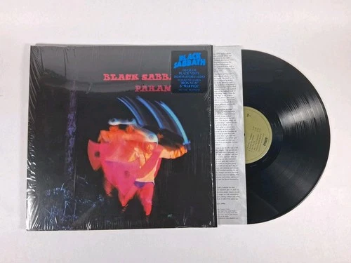 BLACK SABBATH PARANOID VINYL LP RECORD OZZY OSBORNE 180 GRAM NM IN SHRINK