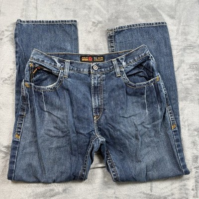 Ariat FR M5 Slim Straight Jeans Mens 36x32 Blue Flame Resistant Work Pants