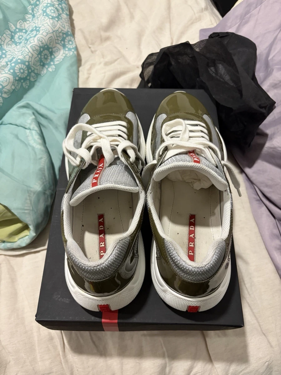 Prada America's Cup Sneaker Red for sale | eBay