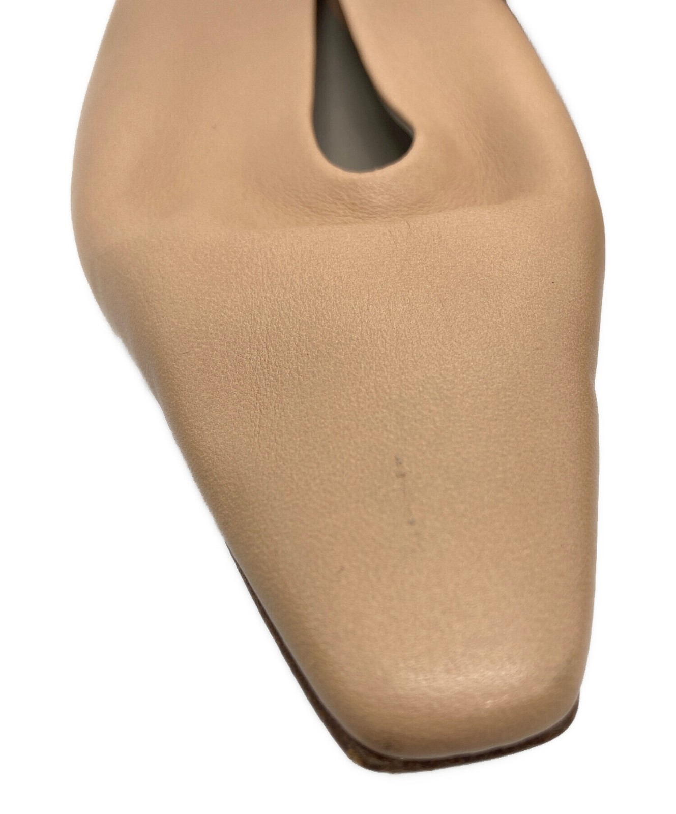 BOTTEGA VENETA Pumps Women's Size 36.5 Beige Leather thumbnail 8