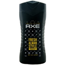 Image of Axe FRESH ALMAN STYLE Shower Gel 1 X 250ml for Body - Face - Hair Limited