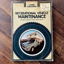Recreational Vehicle Maintenance - 1973 Clymer Publications -Campers, Trailers..