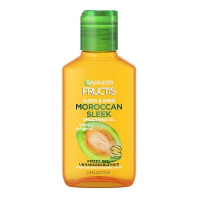 Garnier Fructis Sleek & Shine Moroccan 3.75 Fl Oz (Pack of 1), &