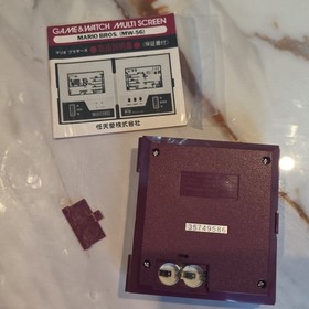 Nintendo Game & Watch Multi Screen Mario Bros. MW-56 1983 -Working (AU-stock)
