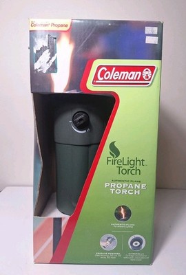 Coleman Authentic Flame Propane Firelight Torch Citronella Tiki Camping Lantern