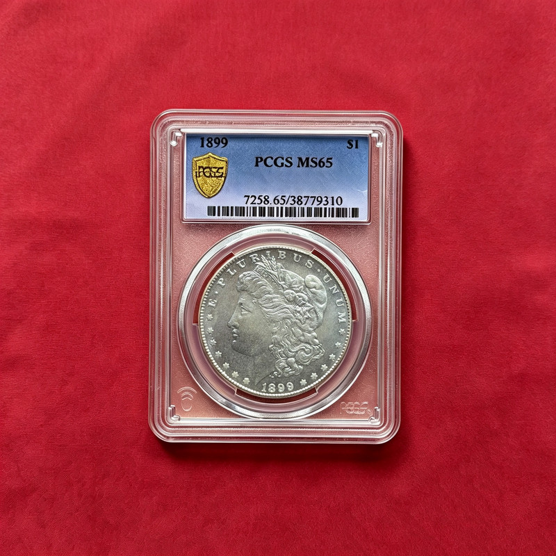 1899-P PCGS MS65 Morgan 90% Silver Key Date Coin