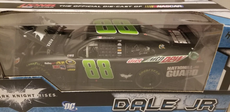 Dale Earnhardt Jr. 2012 #88 Diet Dew Dark Knight Rises Impala 1/24 By LIONEL  - Image 2 of 4