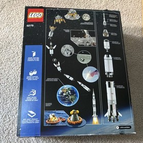 LEGO NASA Apollo Saturn V 92176 1969 Pieces Box Age 14+ Ideas