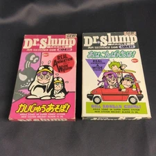 2 Poppy Dr. Slump Arale-chan LCD game Akira Toriyama Character Goods rare