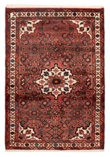 Traditional Vintage Hand-Knotted Carpet 3'5" x 4'9" Wool Area Rug