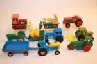12 Vintage 1950-70 Matchbox / Lesney / PlayArt / Aviva Farm Tractors & Equipment