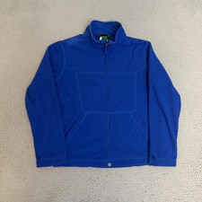 L.L. Bean Jacket Boys Size Large 14-16 Blue Full Zip