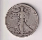 1934-S WALKING LIBERTY HALF DOLLAR 90% SILVER SAN FRANCISCO .50¢ UNITED STATES