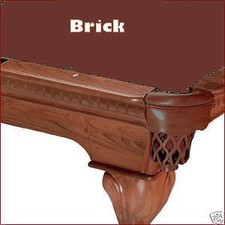 8' Pro Oversized Brick ProLine Classic Billiard Pool Table Cloth Felt Pro Line