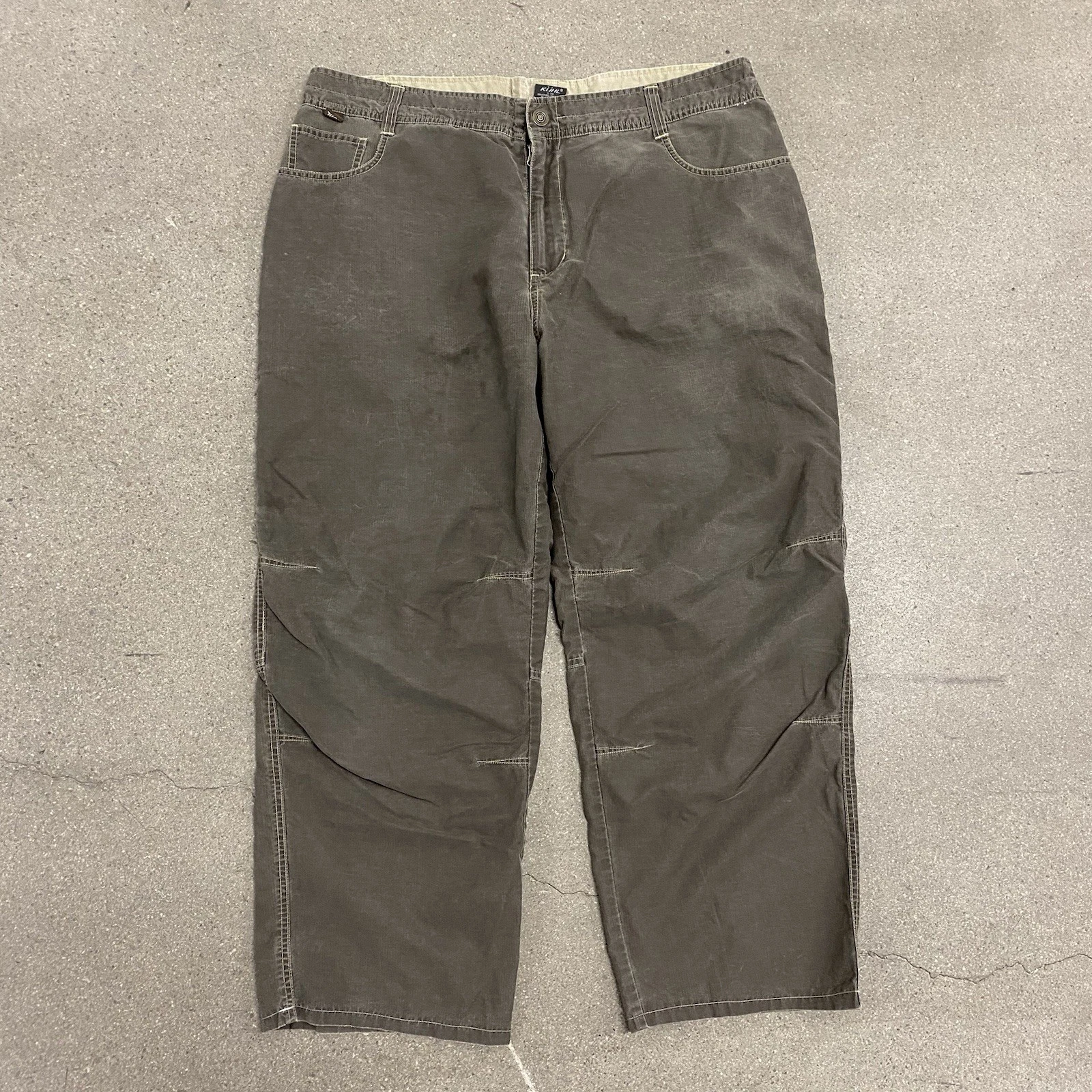 Kuhl Pants Mens Actual 38x27 Brown Hiking Kuhl Dry