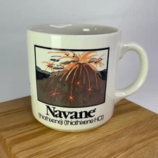 Vintage Sinequan Navane Pharmaceutical Promo Mug Grindley England Pfizer Roerig