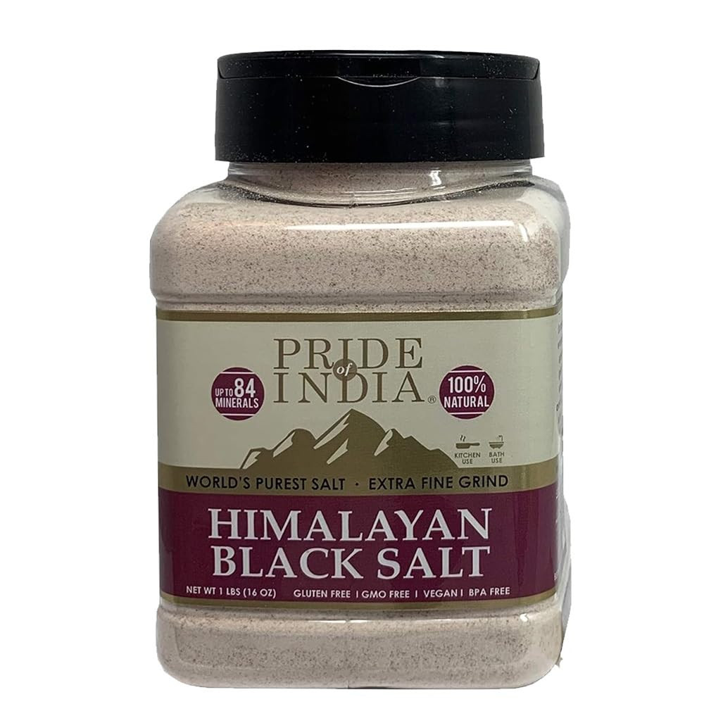 - Himalayan Black Salt (Kala Namak) Extra Fine, 1 Pound (16O