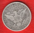 1915 D Barber Half Dollar 90% Silver US Coin Denver Mint 50C Collection