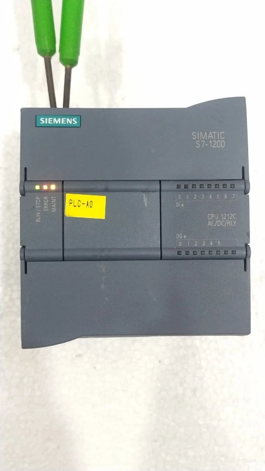 CPU SIEMENS SIMATIC S7-1200 1212C AC/DC/RLY COMPACT CPU 6ES7 212-1BE40-0XB0 - Immagine 4 di 4