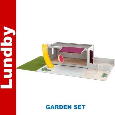 LUNDBY GARDEN SET play leisure area Doll's House 1:18th scale Sweden 60-1028-00