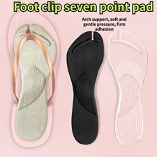 1Pair Seven Point Pad Self-adhesive Clip Shipping Silicone Insole Full Palm Exer