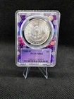 🔥 1883-O Morgan Silver Dollar PCGS MS61 TraderBea Retired Purple Core Slab Coin