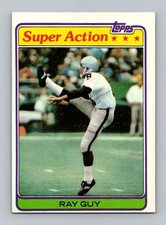 1981 Topps #186 Ray Guy Very Good