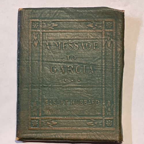 Cover of Little Leather Library A MESSAGE TO GARCIA