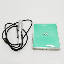 Sony MZ-E620 Walkman MD Player Green Tested Remote Rust Japan 2284417