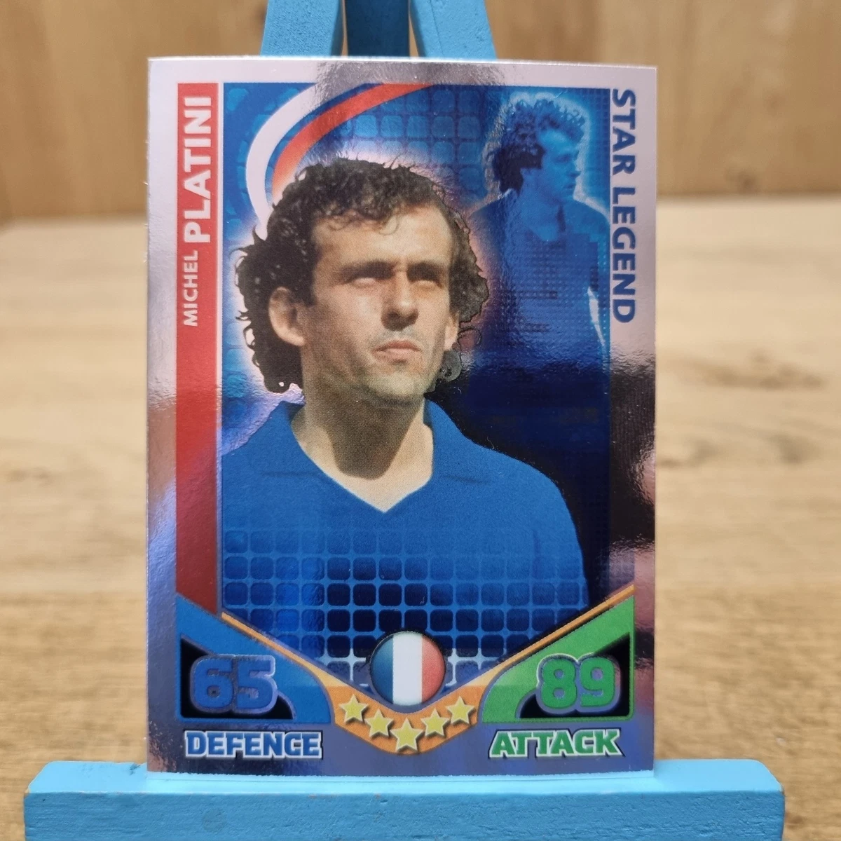Carte Michel Platini – France Vs RFA – Coupe Du Monde 82 – Rookie Card Rare