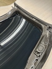 97-04 C5 Corvette Roof Blue Tint Carbon Fiber Panel Assembly GM Frame- 304carbn