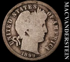 1899-O Barber Dime- Semi Key Better Date- No Reserve #K525