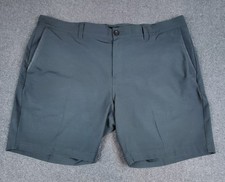 Travis Mathew Bermuda Black Performance Golf Shorts Mens 40 42