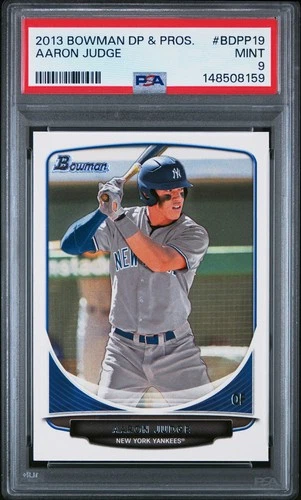 2013 AARON JUDGE BOWMAN DRAFT PICKS & PROSPECTS #BDPP19 - PSA 9