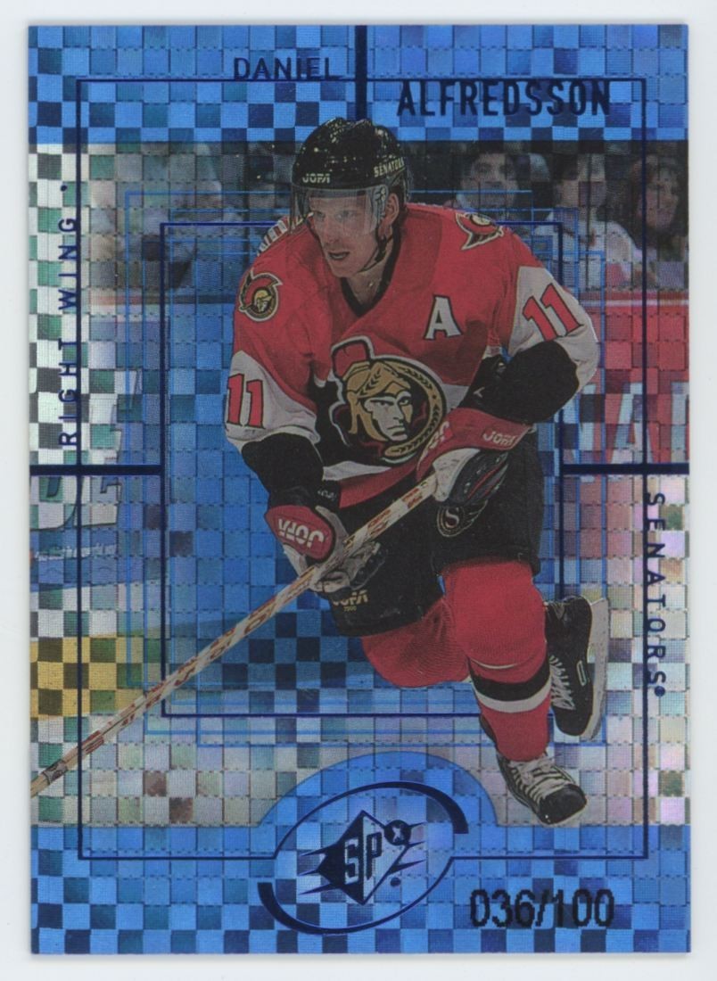 1999-00 SPx #103 Daniel Alfredsson RADIANCE /100