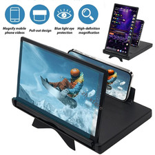 12" 3D HD Screen Magnifier for Cell Phone 2025 Newest Version Video Amplifier