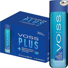 Voss Water VOSS UK Plus Artesian Still Water Pack of 24 x 500ml