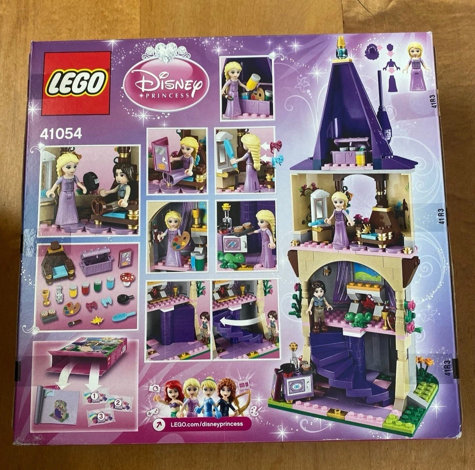 Nuevo Sellado Lego Disney Princesa Rapunzel's Creativity Tower Set Foto 2 de 4